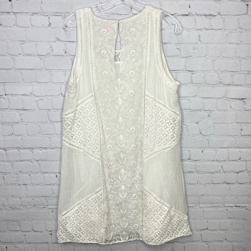 Lilly Pulitzer GINNY SHIFT DRESS White Size Large - Picture 7 of 9